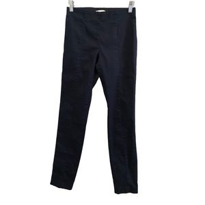 H&M fitted size 6 navy blue pants